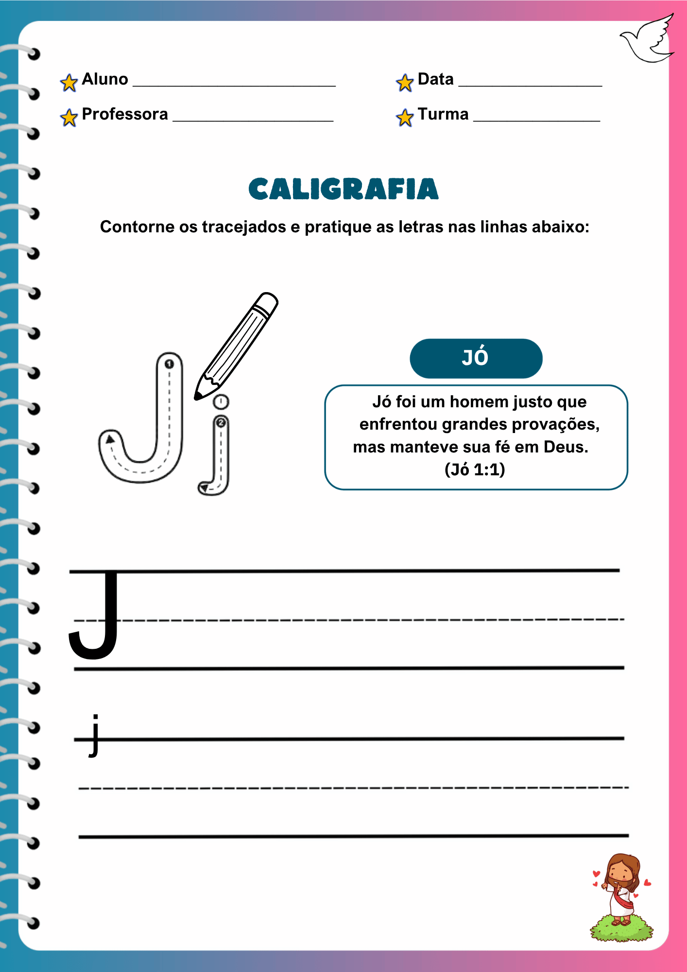 Prévia Caligrafia